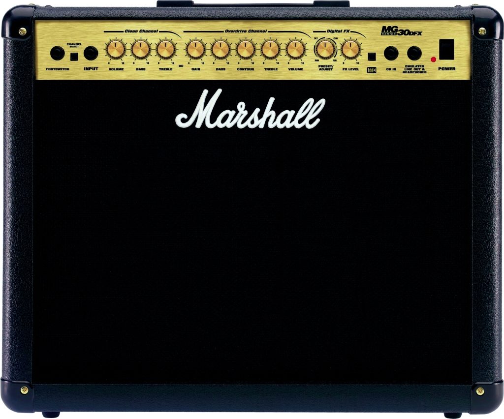 Marshall MG30DFX Guitar Combo Amplifier (30 Watts, 1x10 in.)