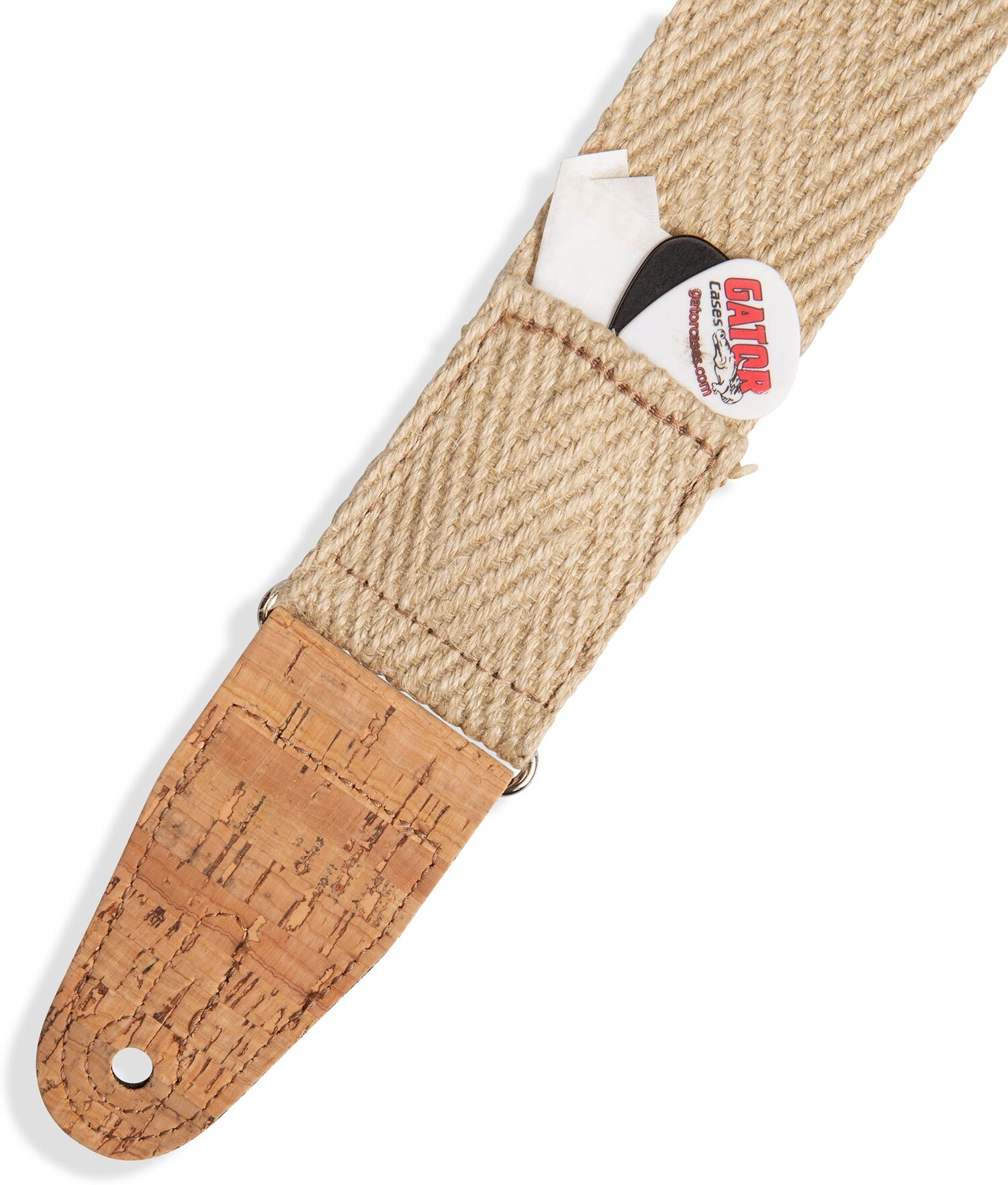 Levy's Vegan Guitar Strap, Detail Side