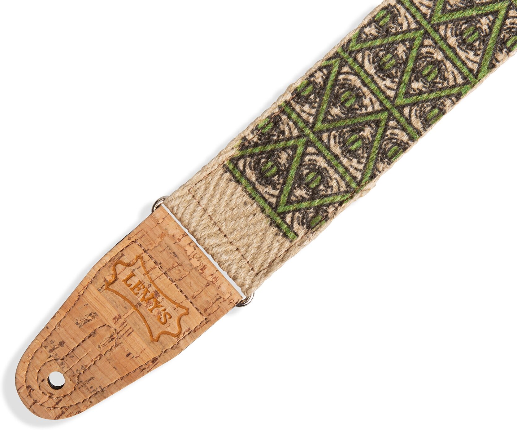 Levy's Vegan Guitar Strap, Detail Side