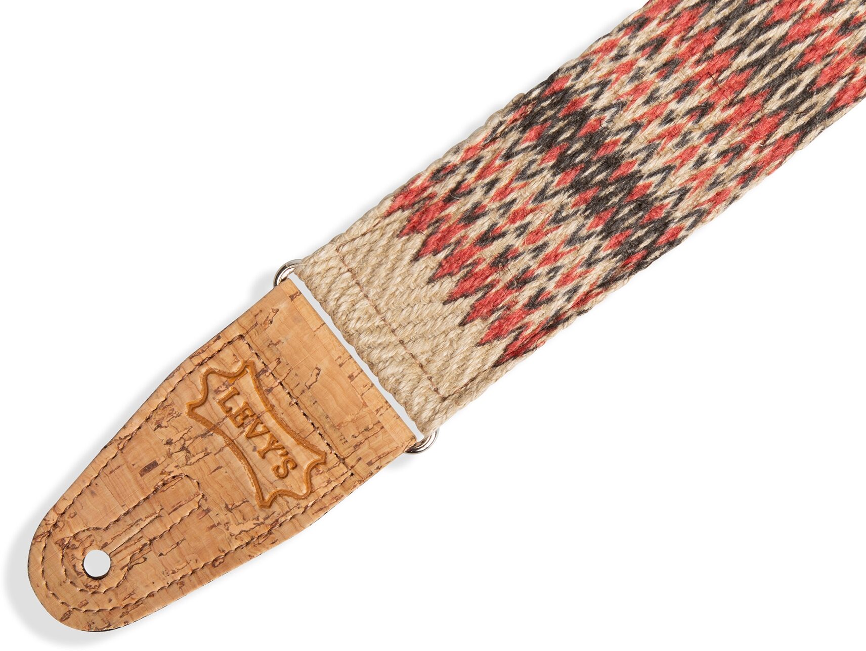 Levy's Vegan Guitar Strap, Detail Side