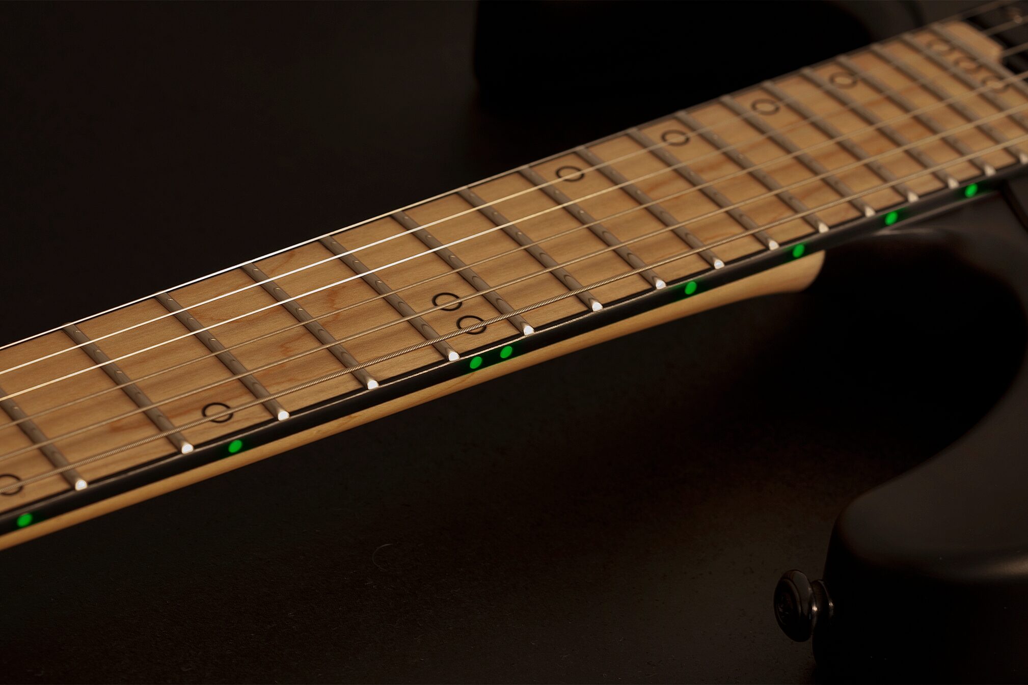 Schecter Miles Dimitri Baker SVSS Electric Guitar, Action Position Back