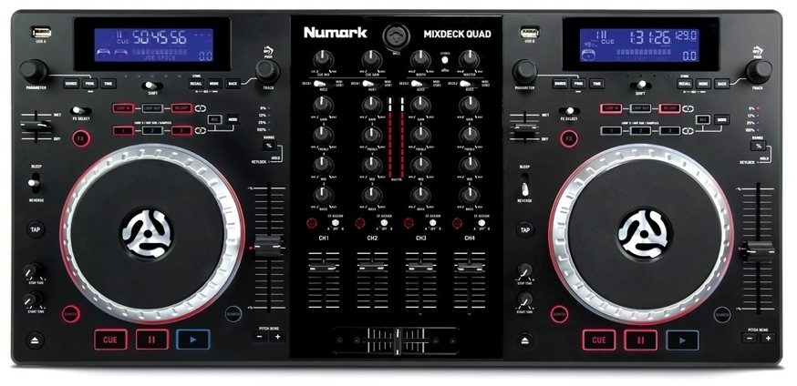 Numark MixDeck Quad 4-Channel Complete DJ System zZounds