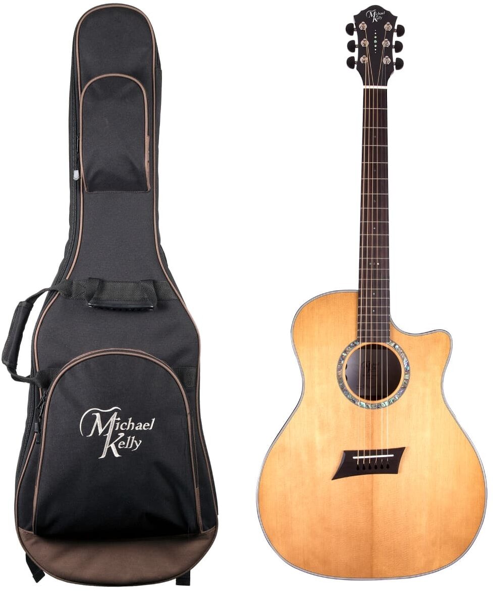 Michael Kelly 3D Grand Auditorium Acoustic-Electric Guitar, Main