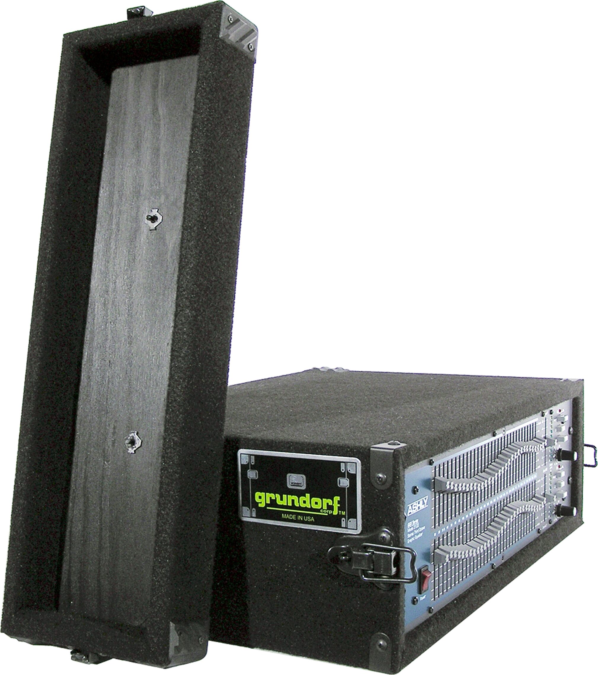 Grundorf Mighty Light Rack Case, 4U, ML-04, Open Box (Good), Action Position Back