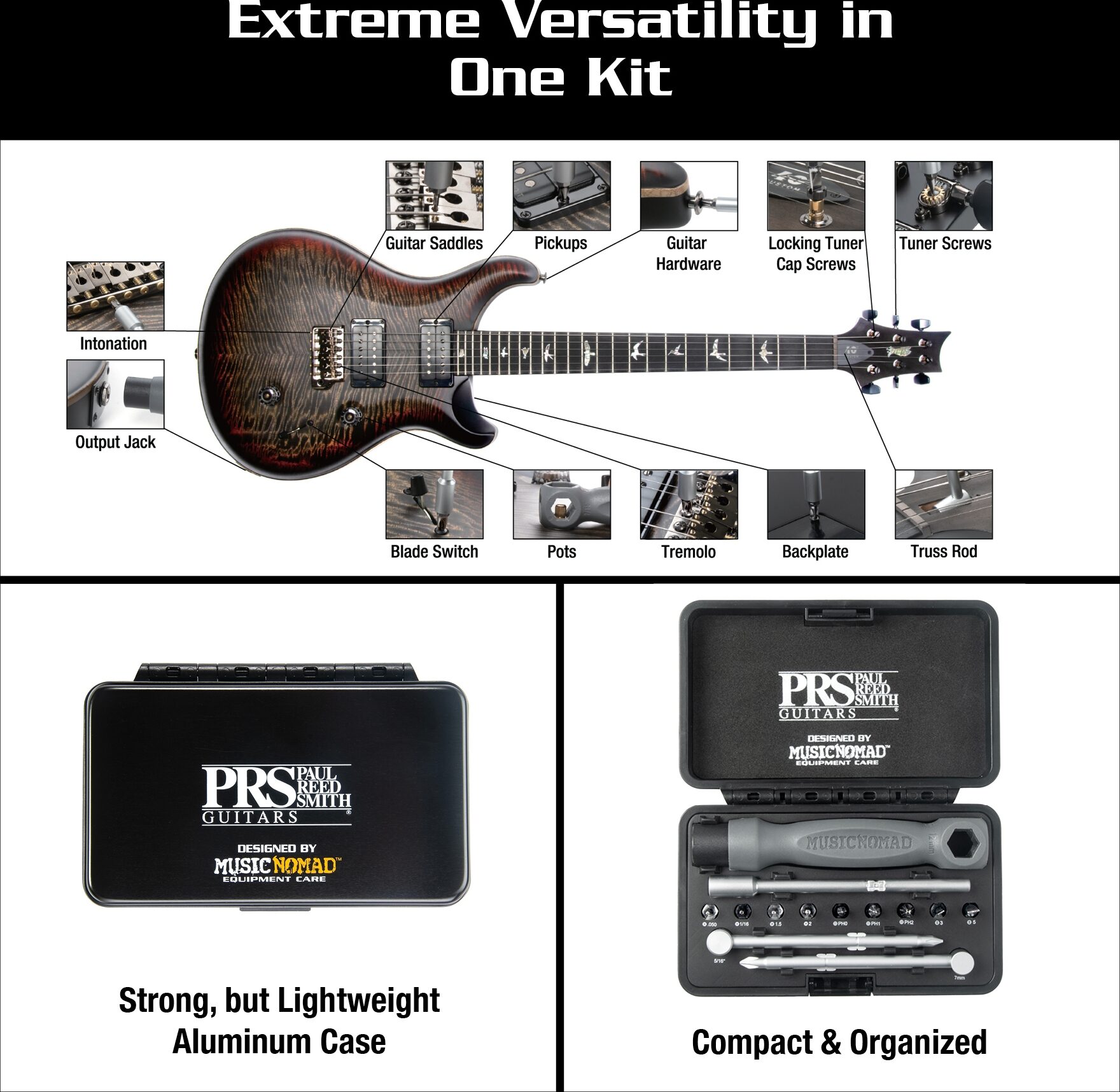 Music Nomad MN252 Tool Kit for PRS Guitars | zZounds