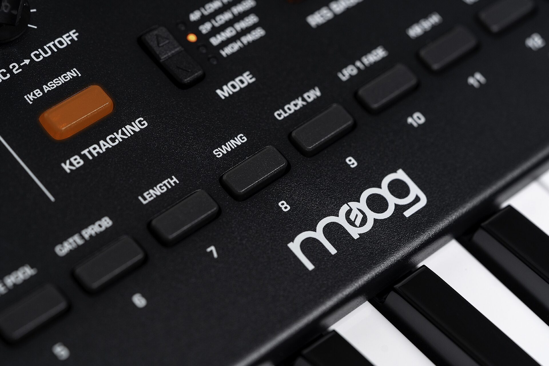 Moog Messenger Monophonic Analog Synthesizer, 32-Key, New, Action Position Back