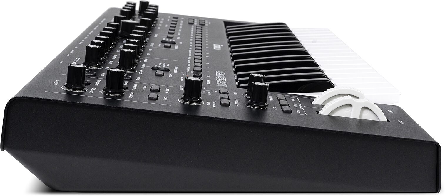 Moog Messenger Monophonic Analog Synthesizer, 32-Key, New, Action Position Back