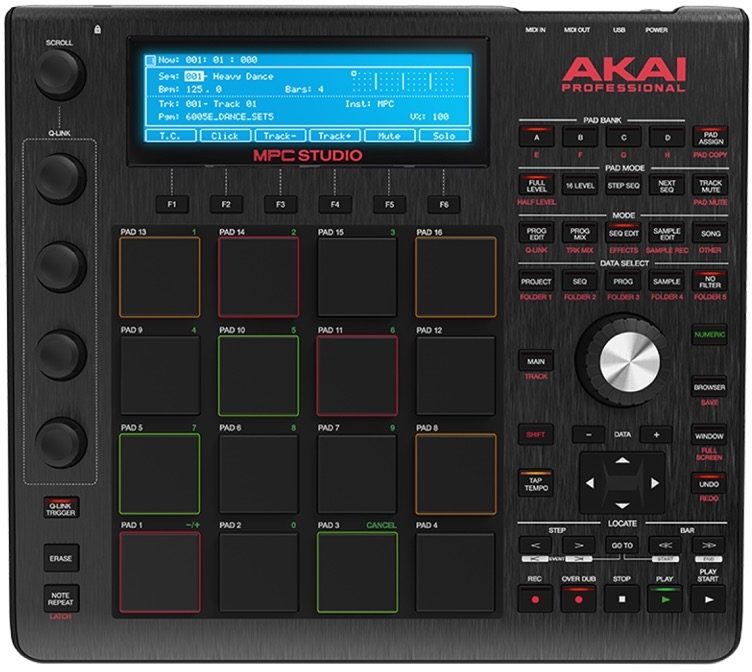 Akai MPC Studio Black Music Production Controller | zZounds