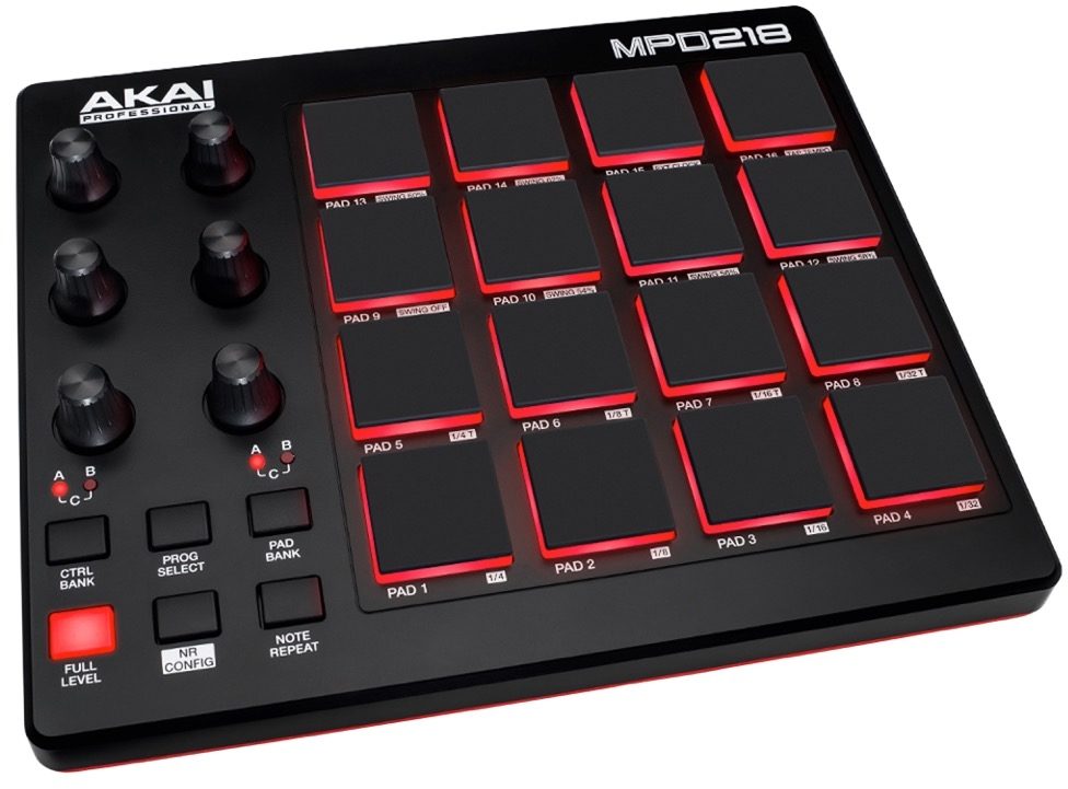 Akai MPD218 Drum Pad Controller | zZounds