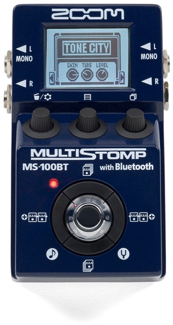 Zoom MS-100BT MultiStomp Guitar Pedal with Bluetooth | zZounds