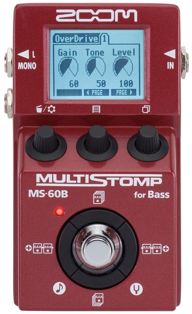 Zoom MS-60B MultiStomp Bass Pedal | zZounds