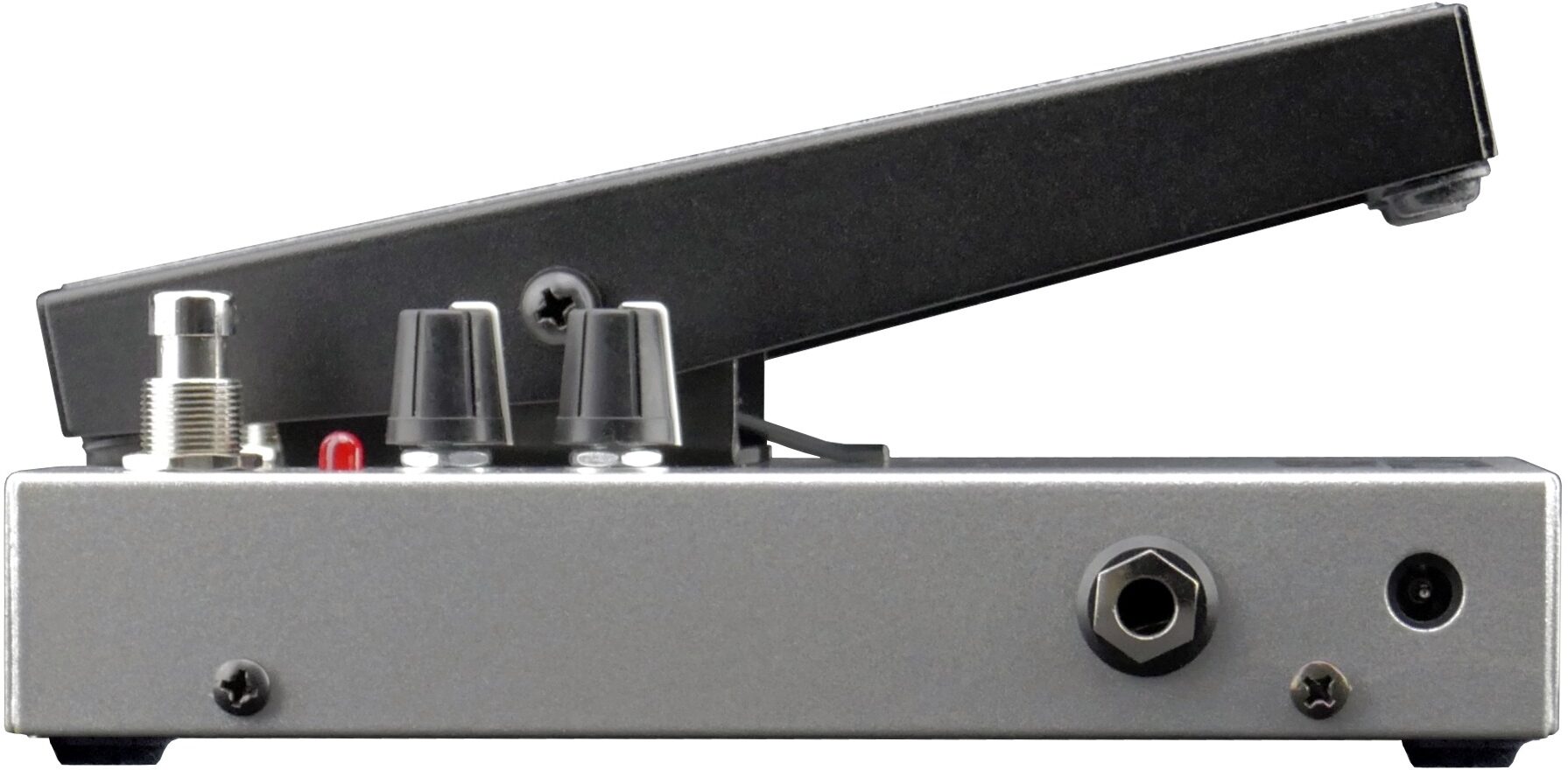 Morley 2020 Power Fuzz Wah Wah Pedal, Angled Side