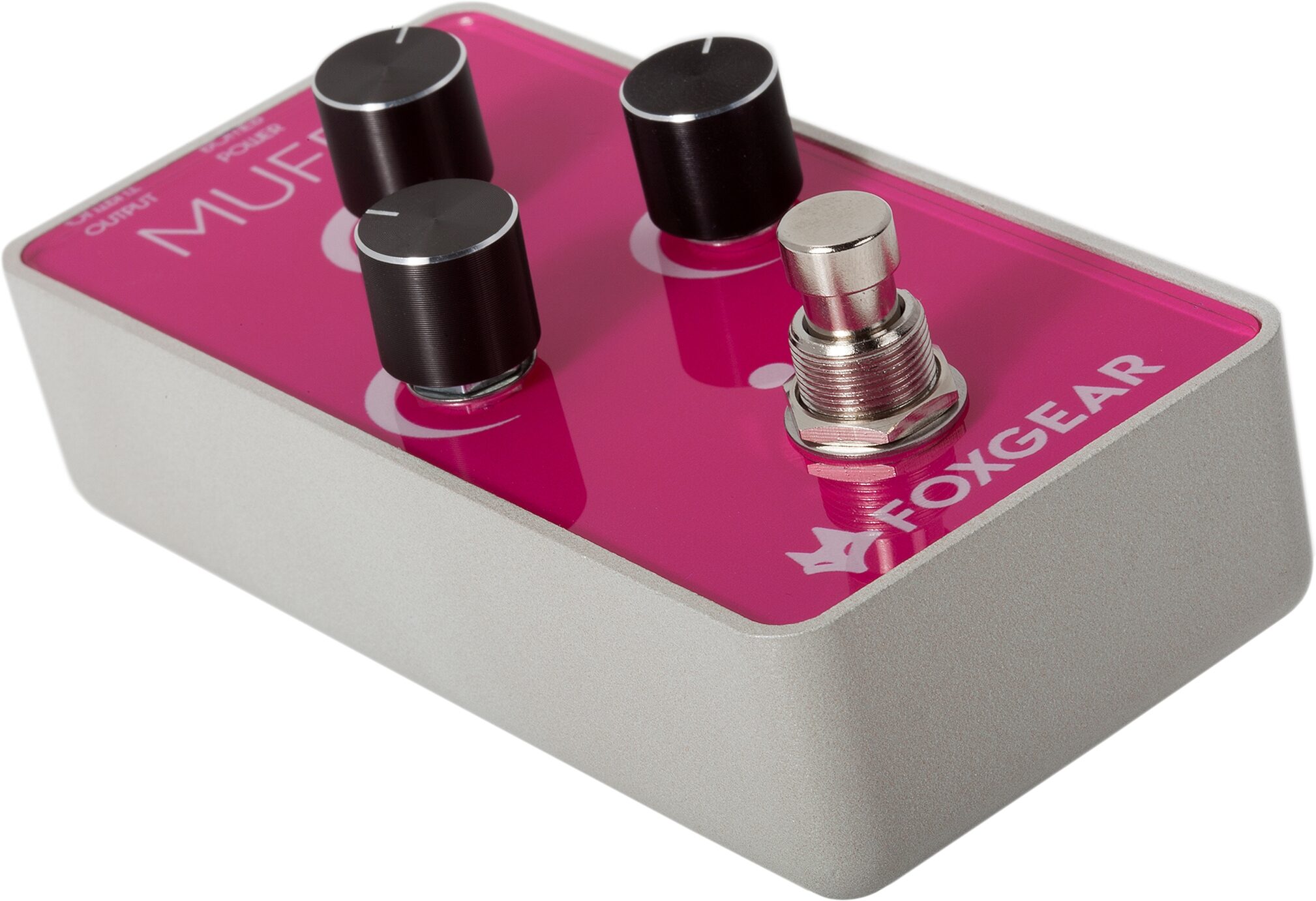 Foxgear Muffin Fuzz Pedal, Action Position Back