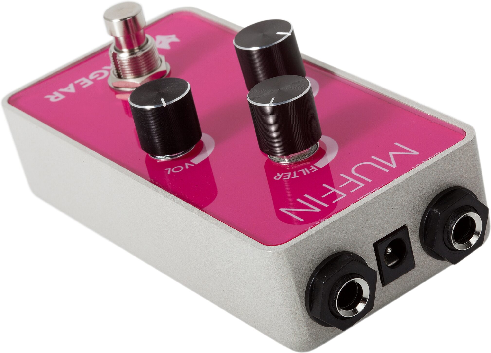 Foxgear Muffin Fuzz Pedal, Action Position Back