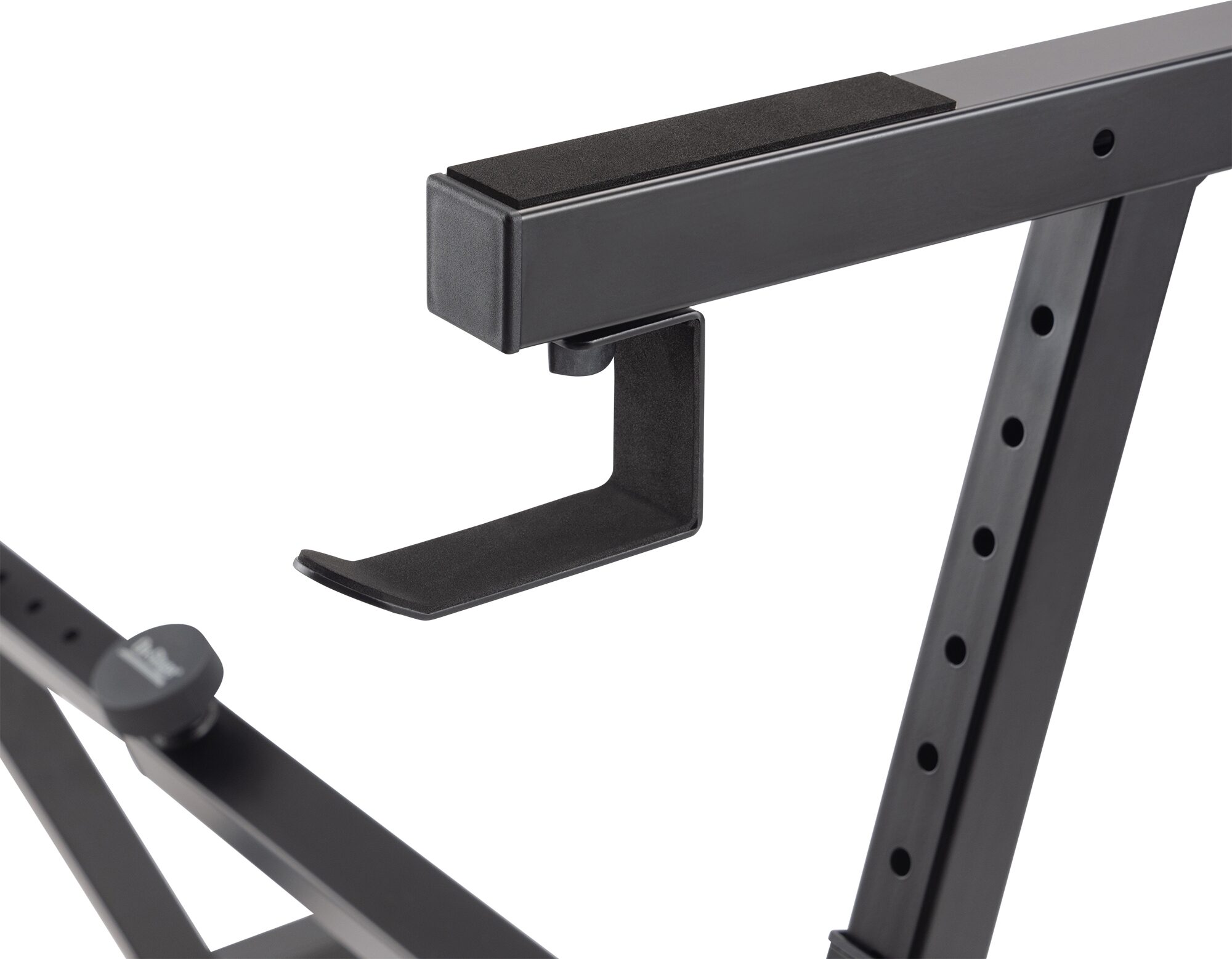 On-Stage KS1355 Single-Tier Z-Style Keyboard Stand, New, Action Position Back