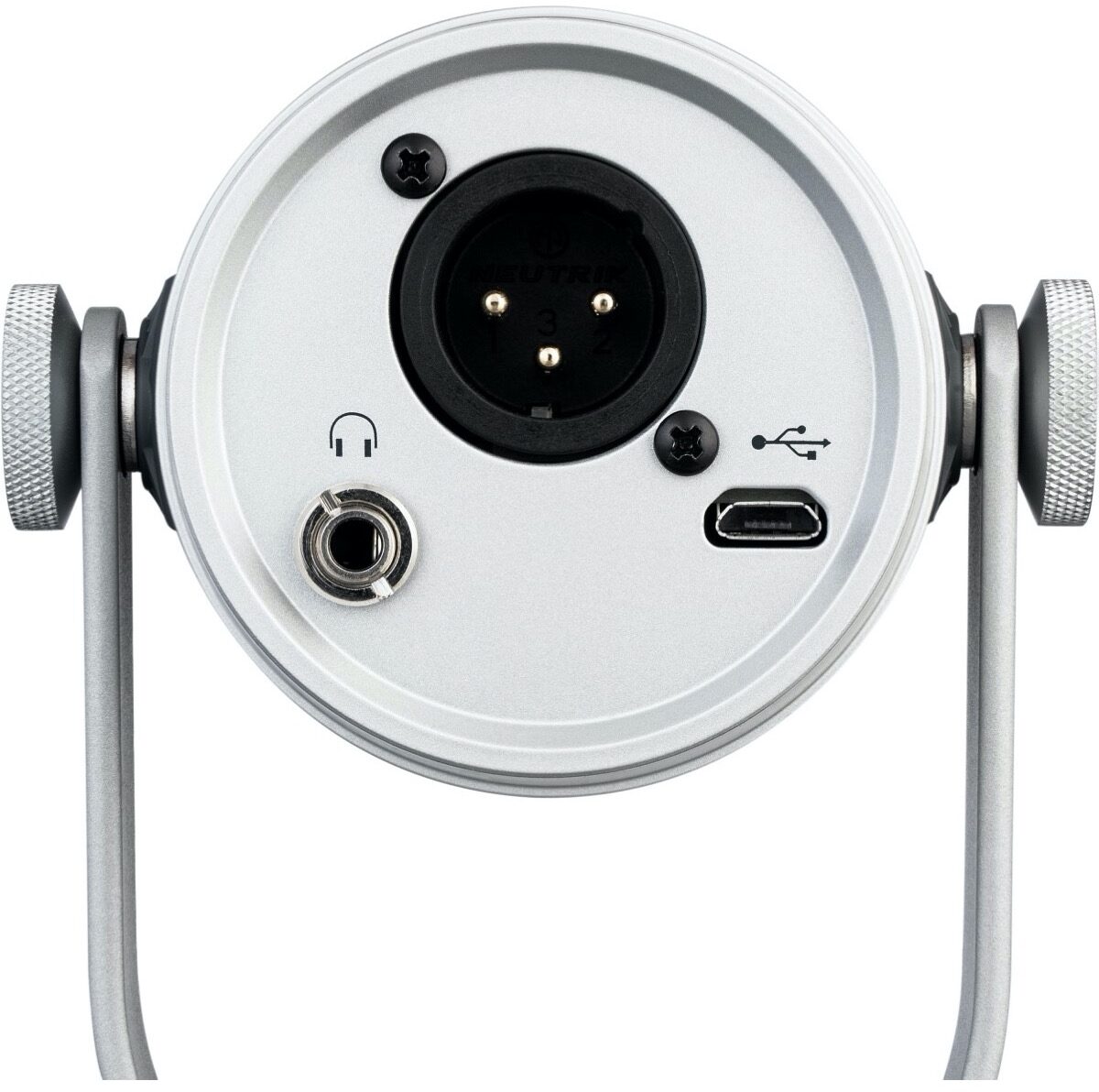 Shure MOTIV MV7 Dynamic Cardioid USB and XLR Podcast Microphone, Silver, MV7-S, Alt