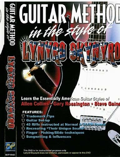 Guitar Method In The Style Of Lynyrd Skynyrd Video, Main