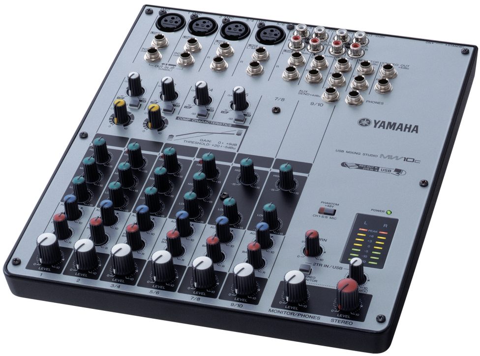 Yamaha MW10C 10-Channel USB Portable Recording Mixer | zZounds