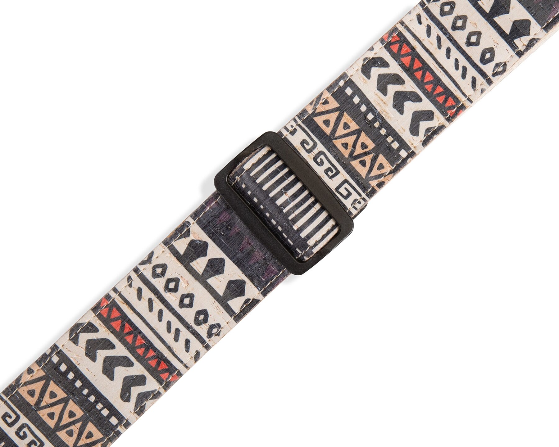 Levy's Wild Cork Vegan Guitar Strap, Detail Side