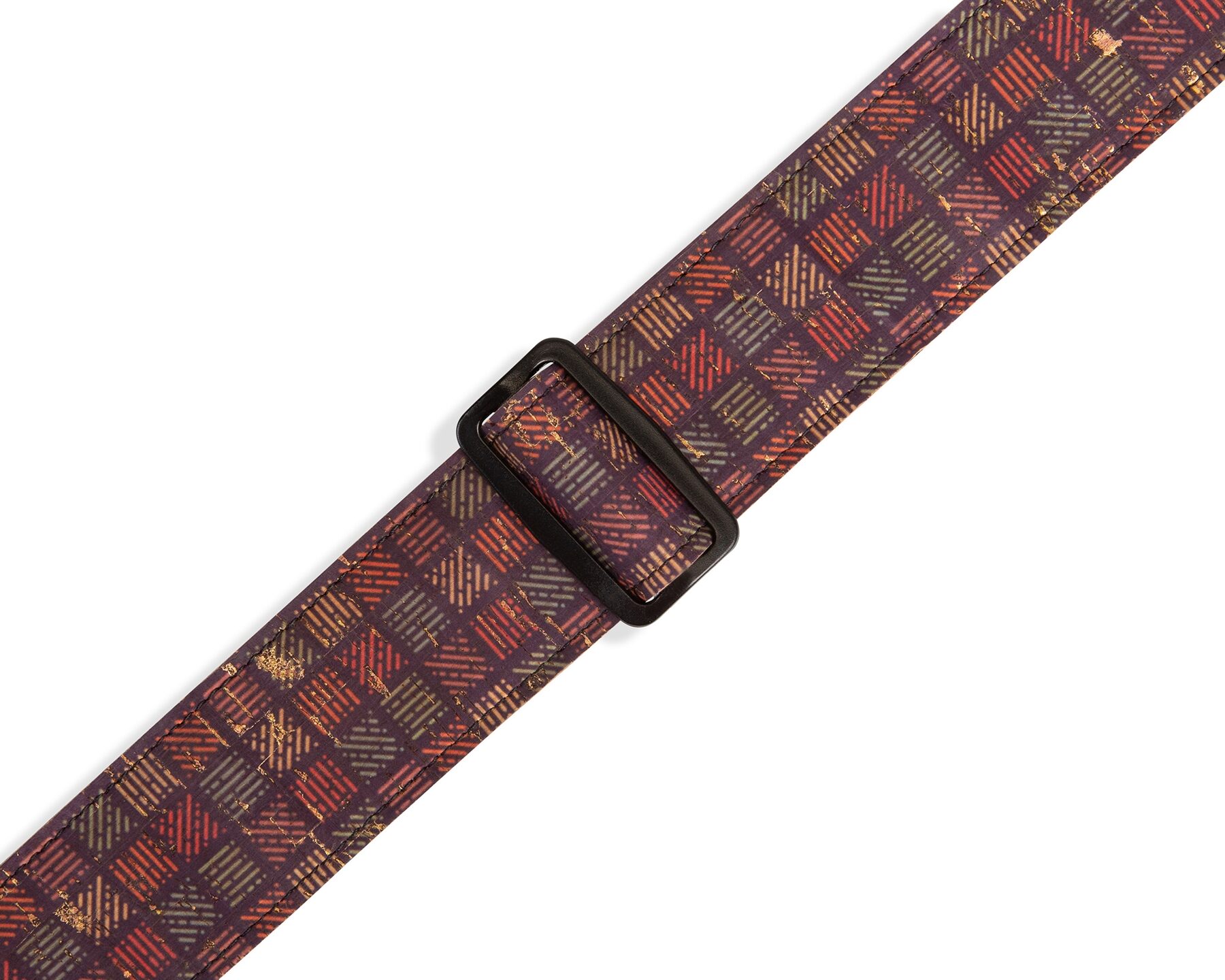 Levy's Wild Cork Vegan Guitar Strap, Detail Side