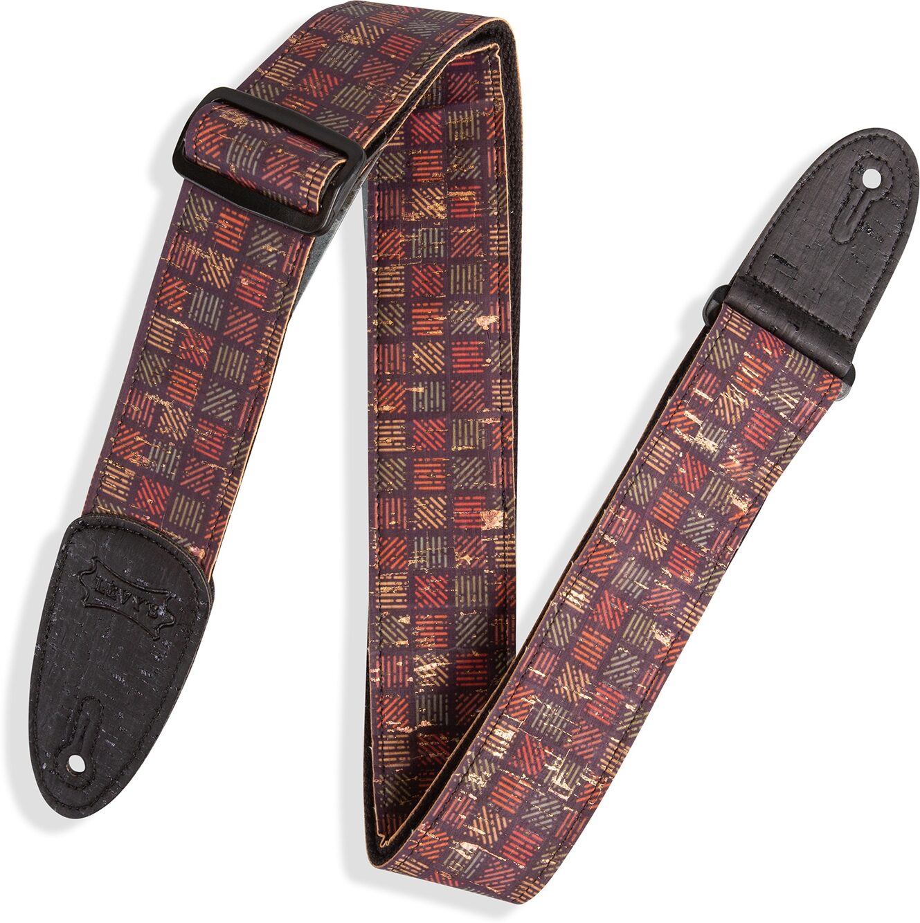Levy's Wild Cork Vegan Guitar Strap, Main