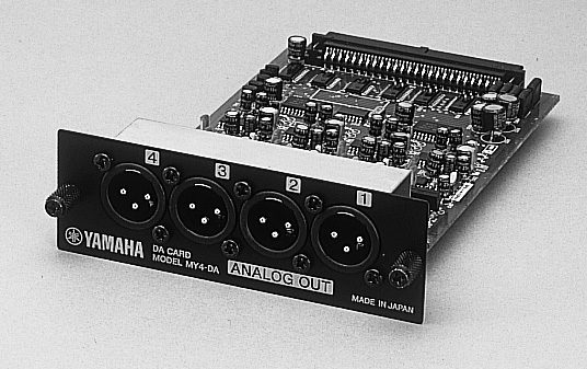 Yamaha MY4DA 4 x XLR Analog Output Card for AW4416, Main