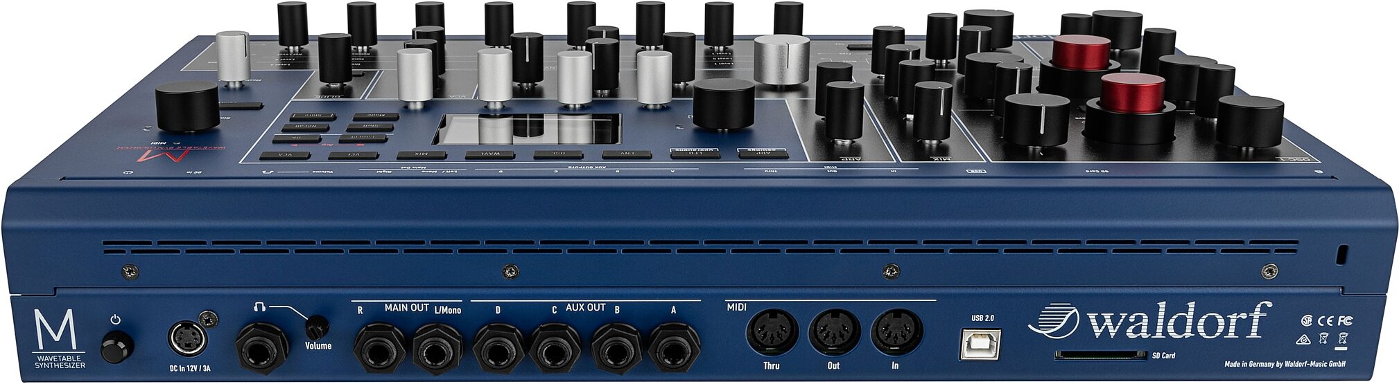 Waldorf M Wavetable Desktop Synthesizer, Action Position Back