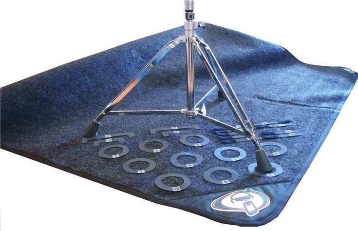 Protection Racket Drum Mat Marker Pack, New, Action Position Back