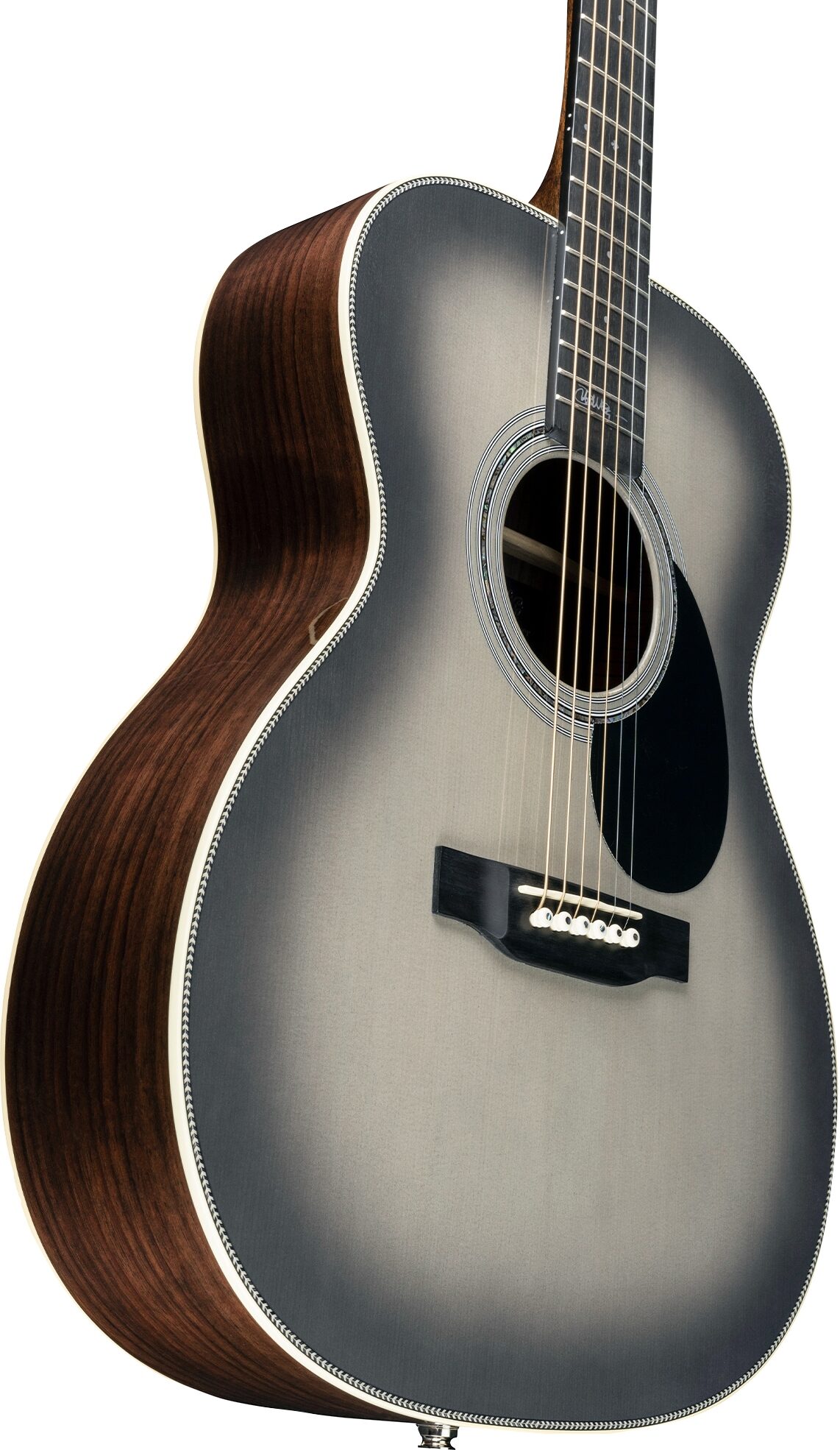 Martin OMJM John Mayer 20th Anniversary Acoustic-Electric Guitar (with Case), New, Action Position Back
