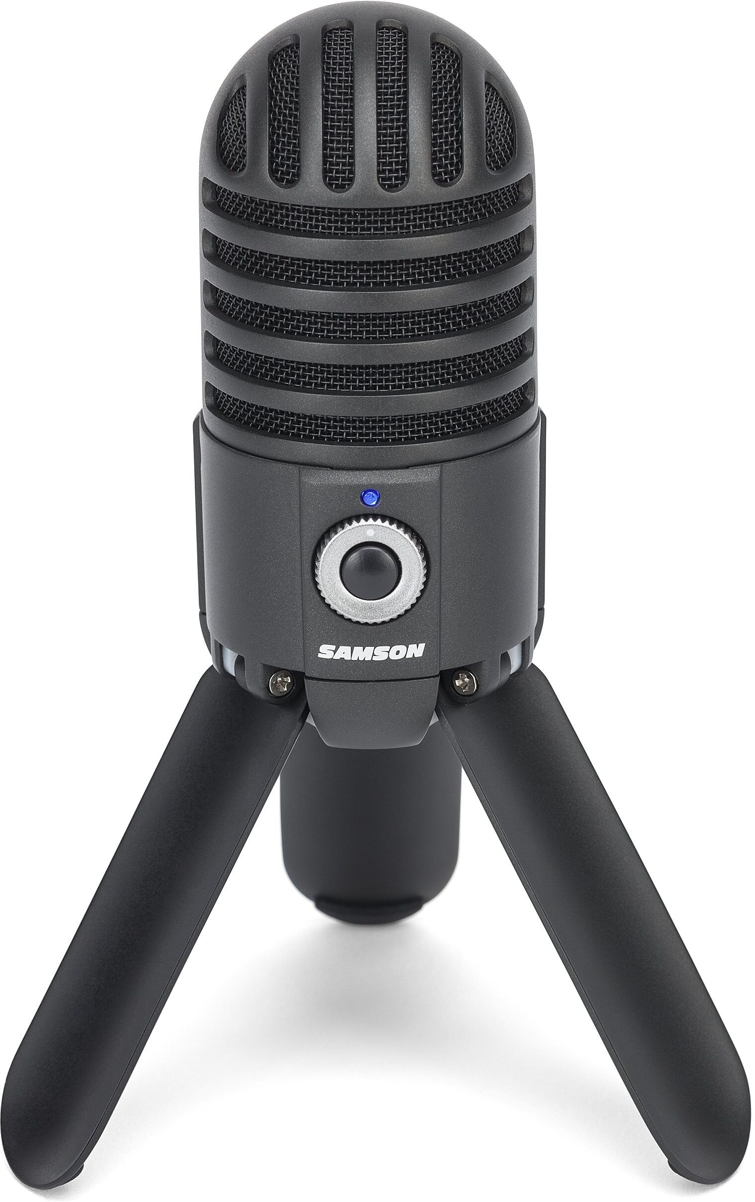 Samson Meteor USB Studio Condenser Microphone, TB, Action Position Front