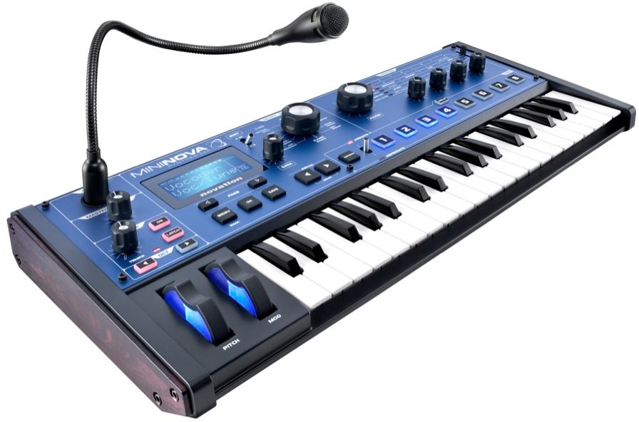 Novation MiniNova Compact Keyboard Synthesizer, 37-Key, New, Main