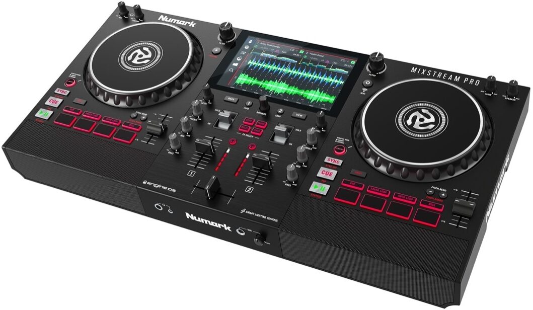 Numark Mixstream Pro DJ Console, view