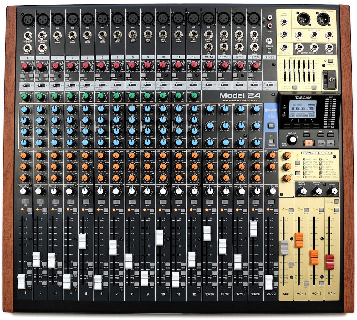 TASCAM Model 24 ミキサー レコーダー-connectedremag.com