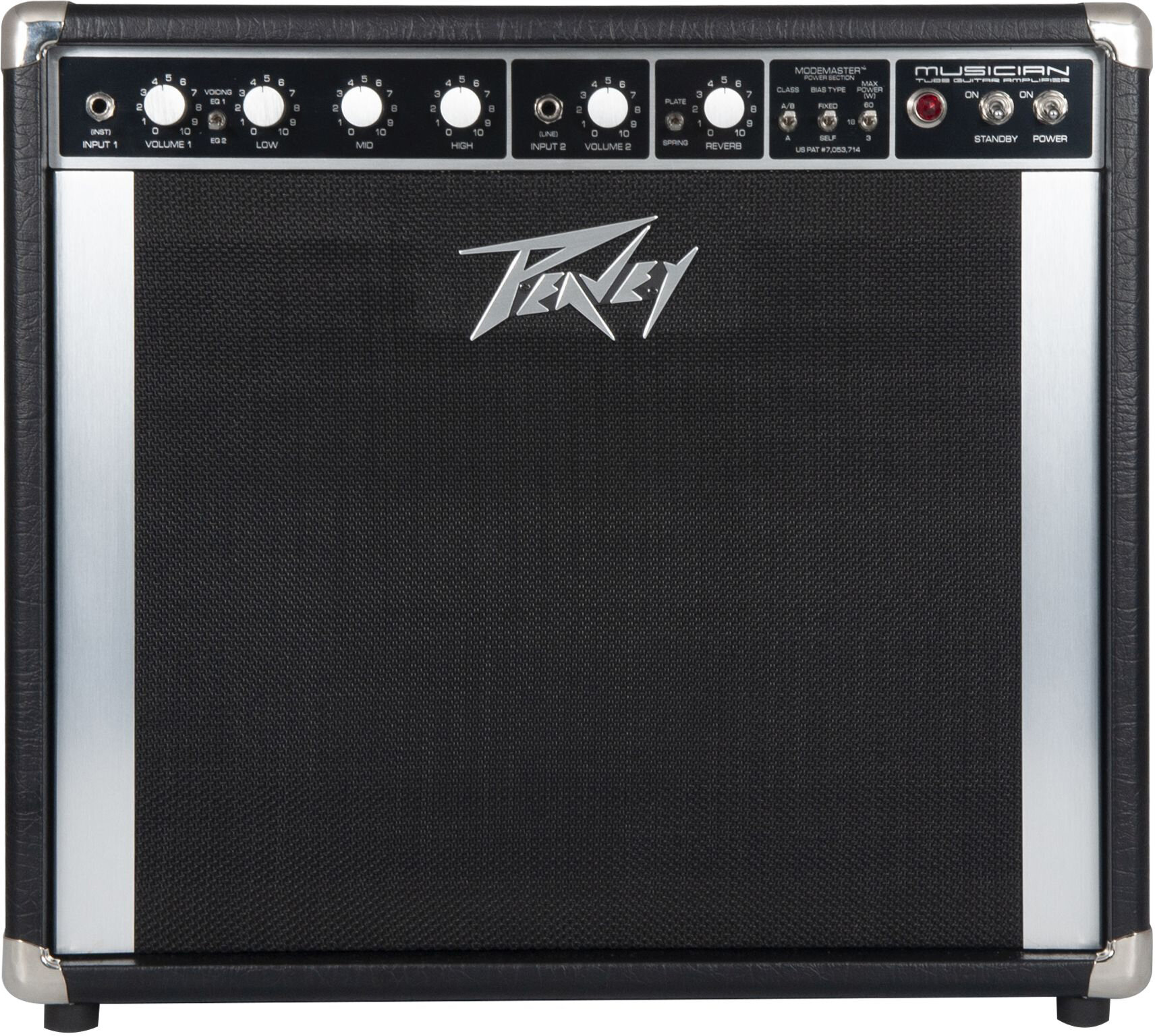 Peavey Musician 60 112 Guitar Combo Amplifier (60 Watts, 1x12"), New, Action Position Back