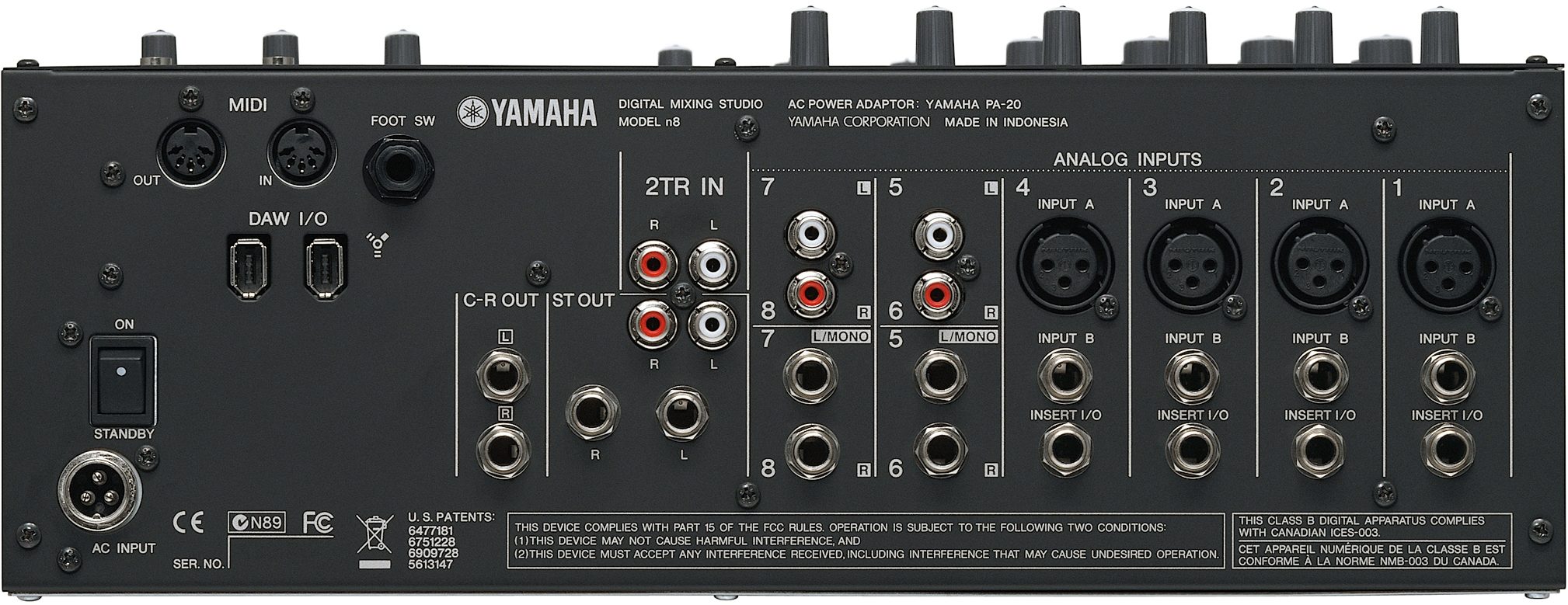 Yamaha n8 Digital Mixer with FireWire Interface | zZounds