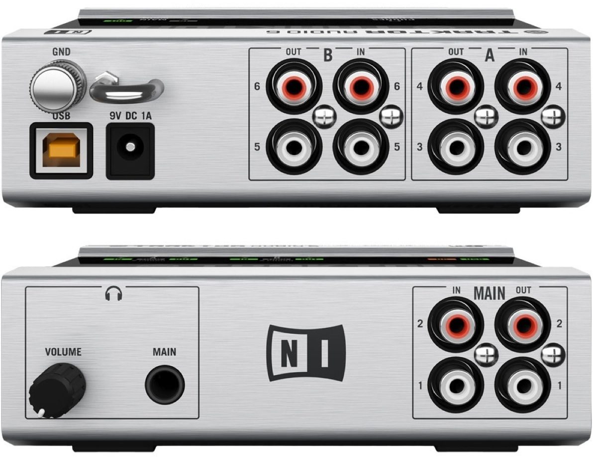 Native Instruments Traktor Scratch A6 USB DJ Audio Interface