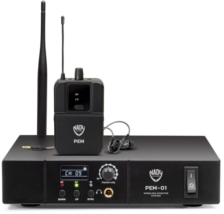 Nady PEM-01 Wireless Personal In-Ear Monitor System, view