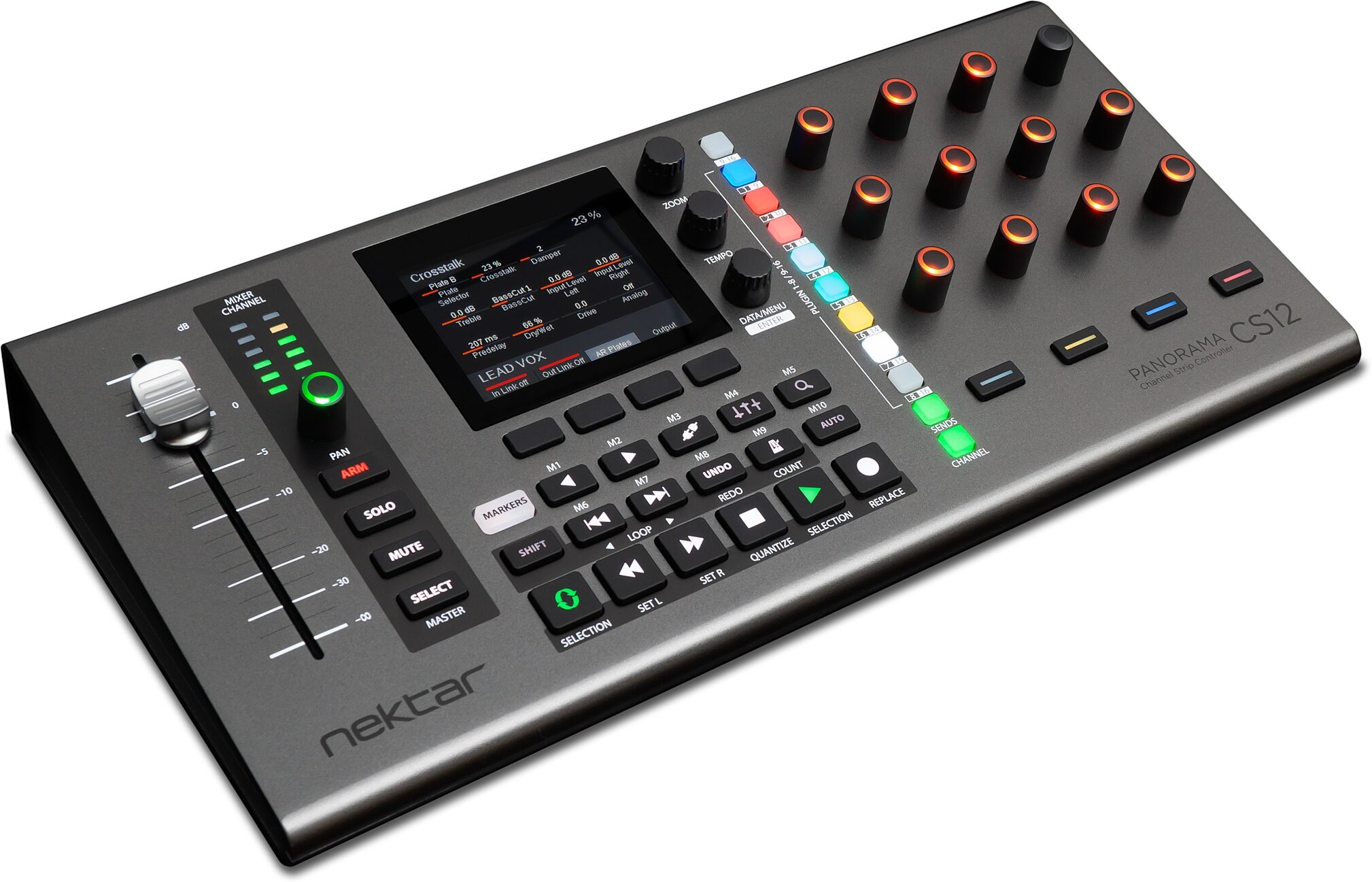 Nektar Panorama CS12 USB MIDI Channel Strip Controller | zZounds