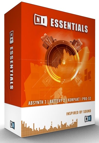 Native Instruments Essentials Starter Bundle, Box