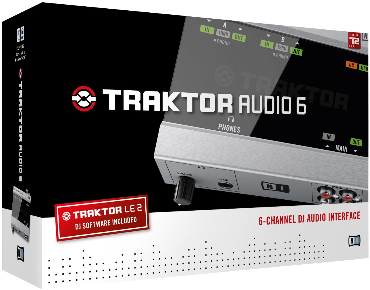 Native Instruments Traktor Audio 6 DJ Audio Interface | zZounds