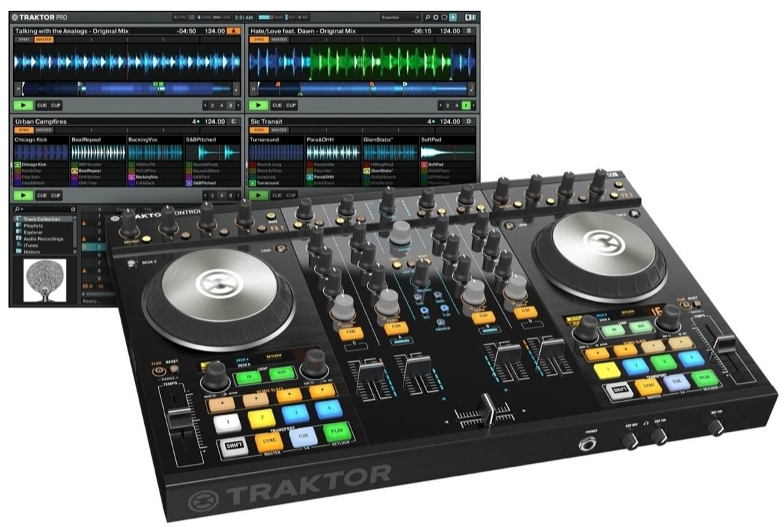 最大15％セット割Traktor Kontrol S4 Pro2 Sennheiser HD 25 DJ機材