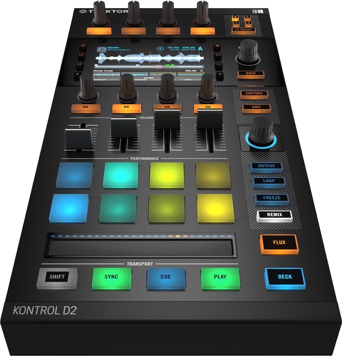 Native Instruments Traktor Kontrol D2 DJ Controller | zZounds