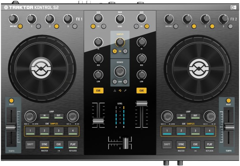 Native Instruments Traktor Kontrol S2 DJ Controller | zZounds