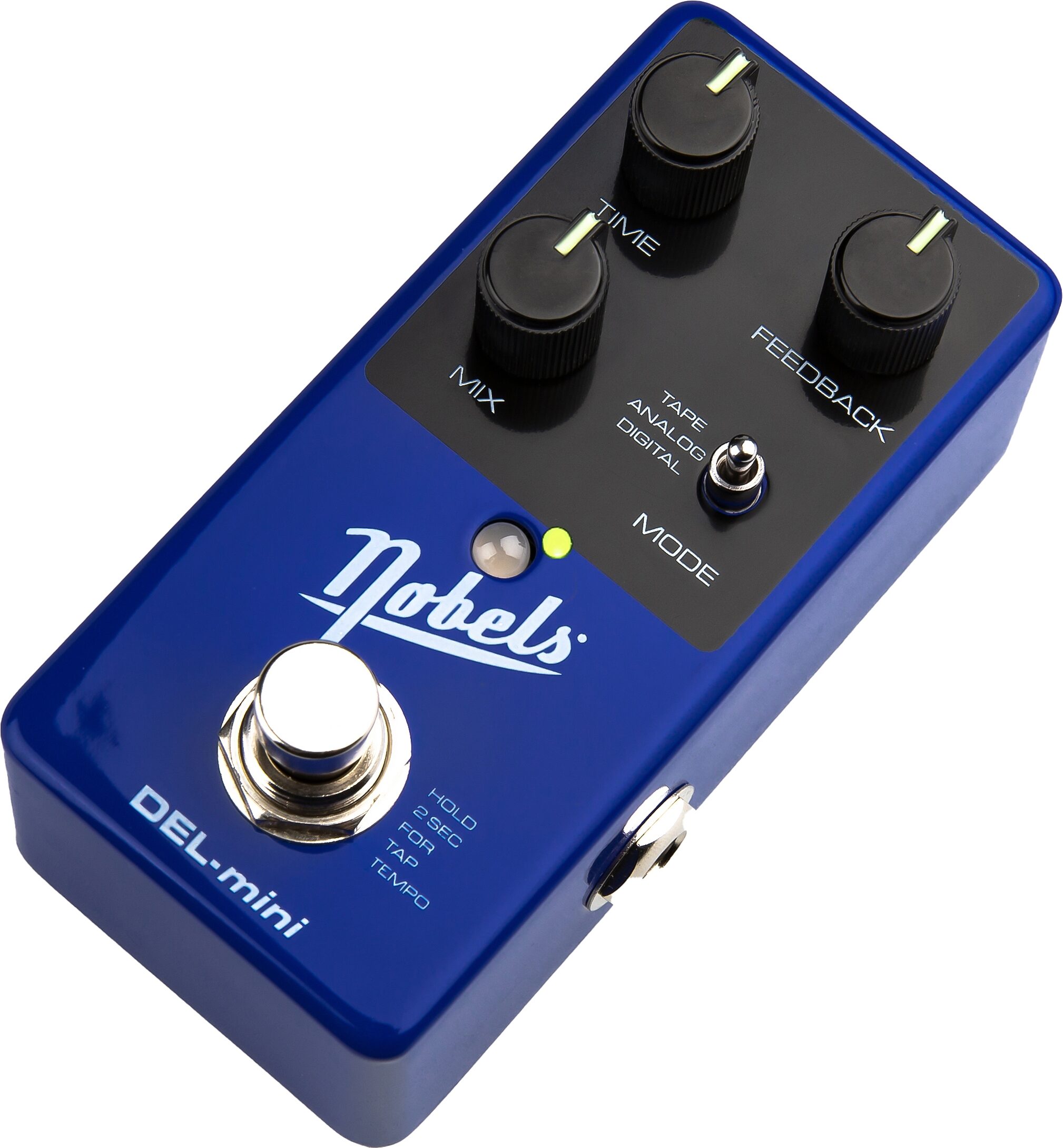 Nobels DEL-mini Delay Pedal, New, Action Position Back
