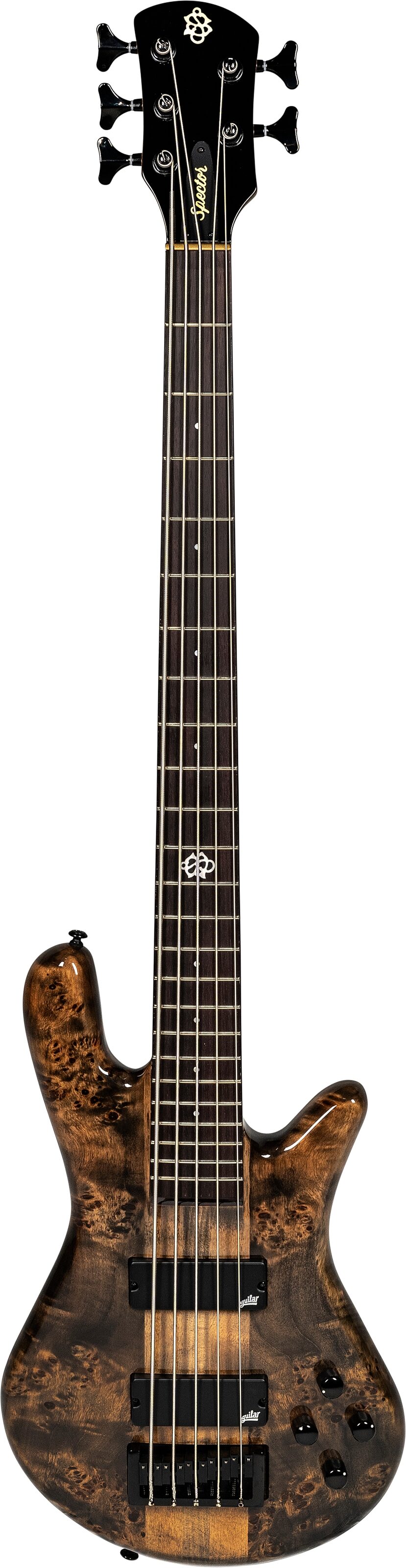 Spector NS Ethos HP 5-String Bass Guitar (with Bag), Action Position Back