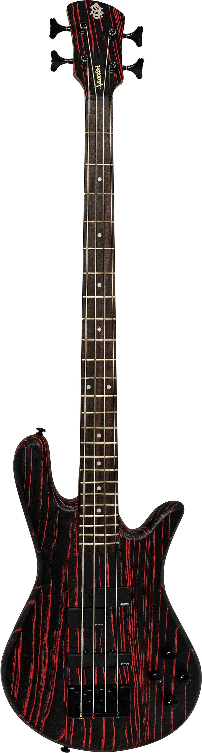 Spector NS Pulse 4-String Electric Bass, Action Position Back