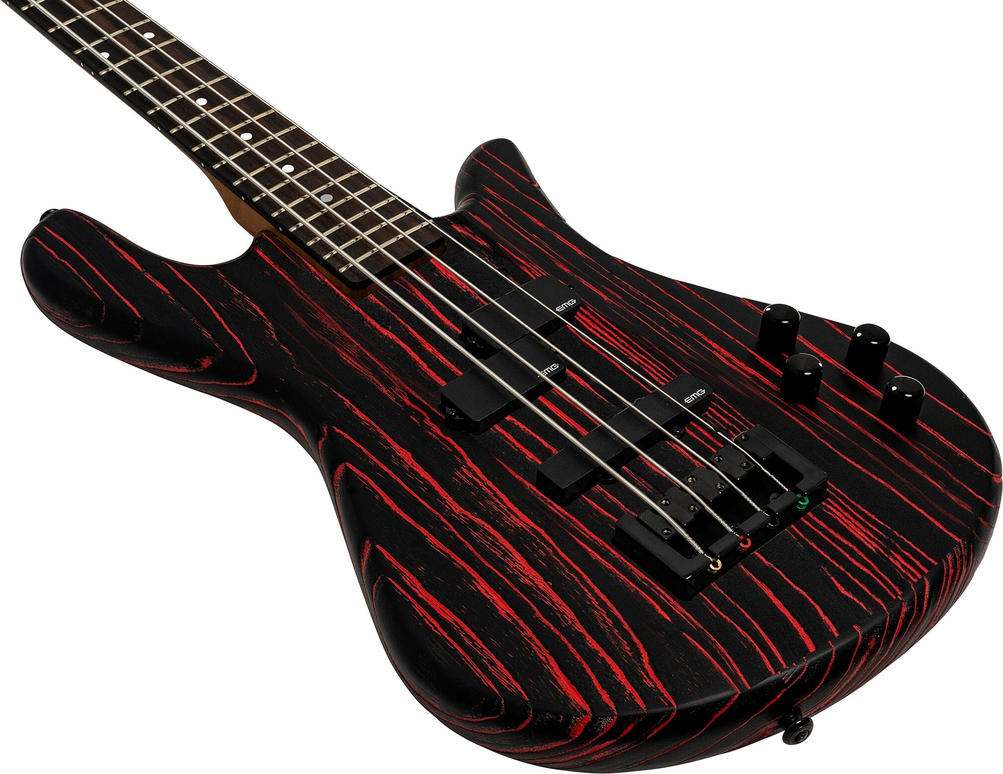 Spector NS Pulse 4-String Electric Bass, Action Position Back