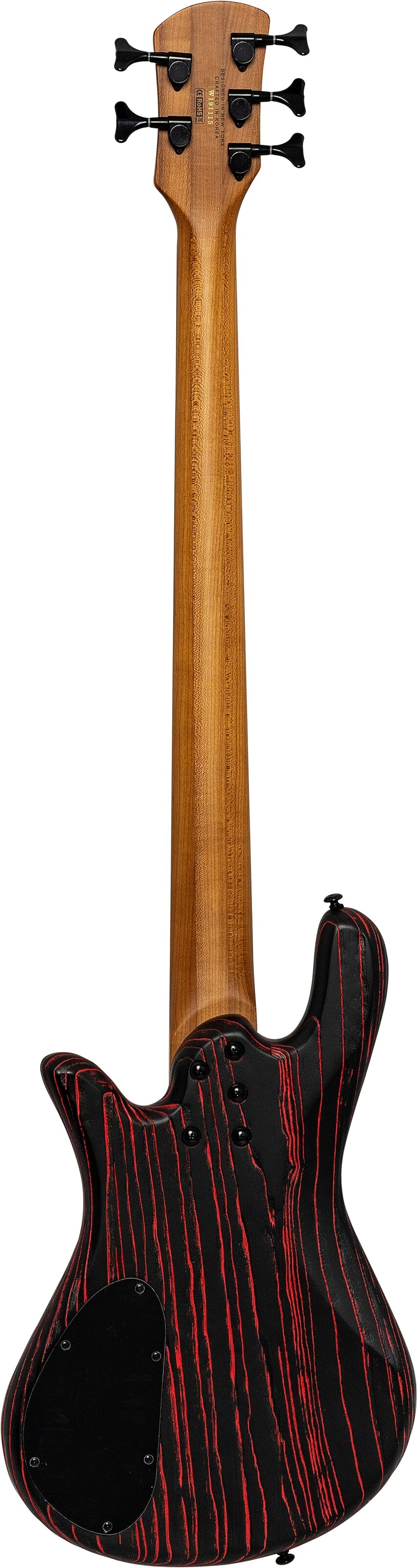 Spector NS Pulse 5-String Bass, Action Position Back