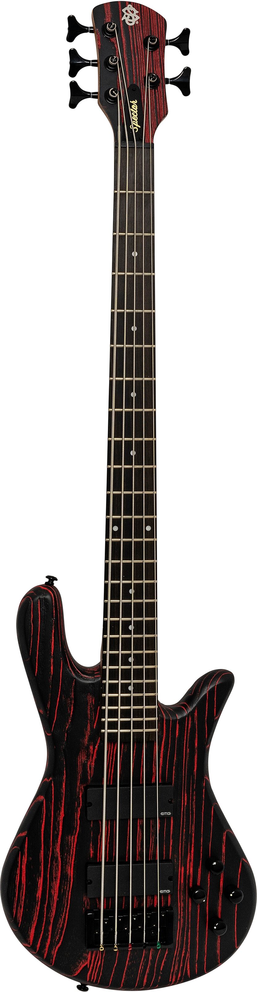 Spector NS Pulse 5-String Bass, Action Position Back