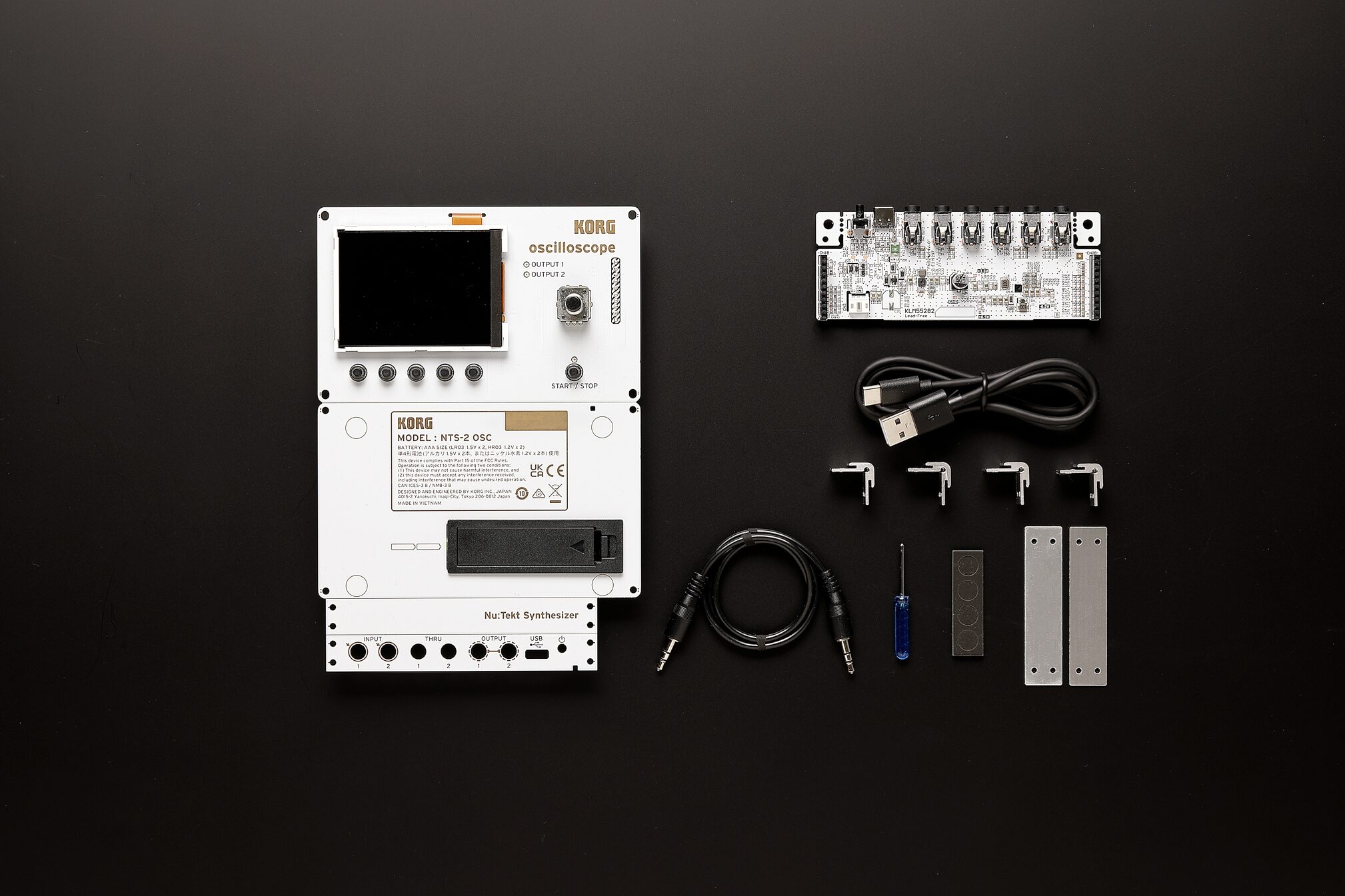 Korg NTS-2 NuTekt Oscilloscope Kit with 